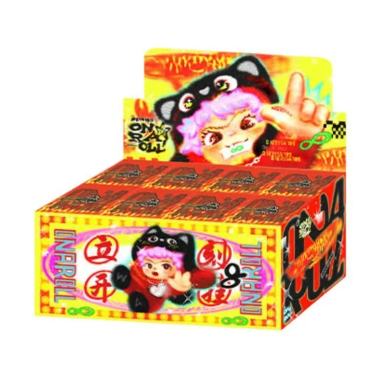WAKUKU Lucky Number On A Roll Plush Keychain Blind Box