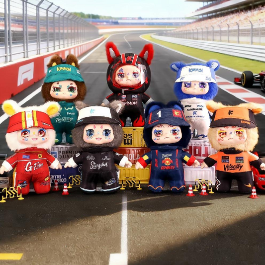 KIMMON Aurora Speed Boost Racing Plush Keychain Blind Box PB11330