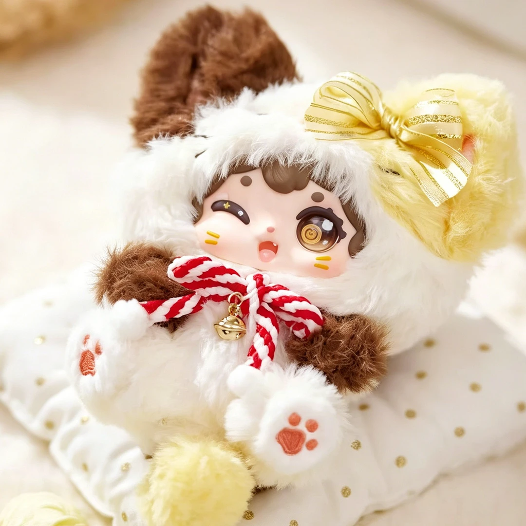 POKA Fluffy Collection Clip Plush Blind Box | NORORO Studio x LUCKY DEER NAI Collab PB11110