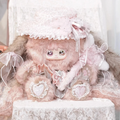 Sanmi Sweet Rabbit Letter 850% Oversized Posable Fluffy Plush Blind Box PH11100