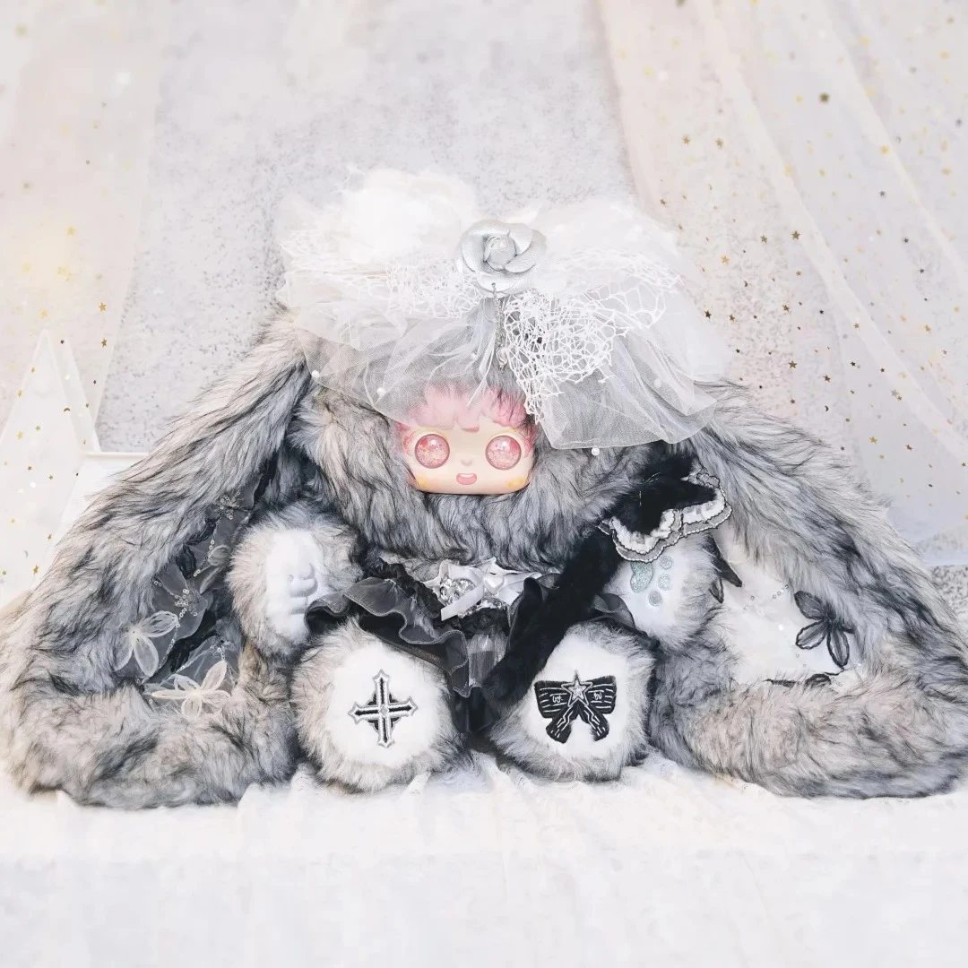Sanmi Sweet Rabbit Letter 850% Oversized Posable Fluffy Plush Blind Box PH11100