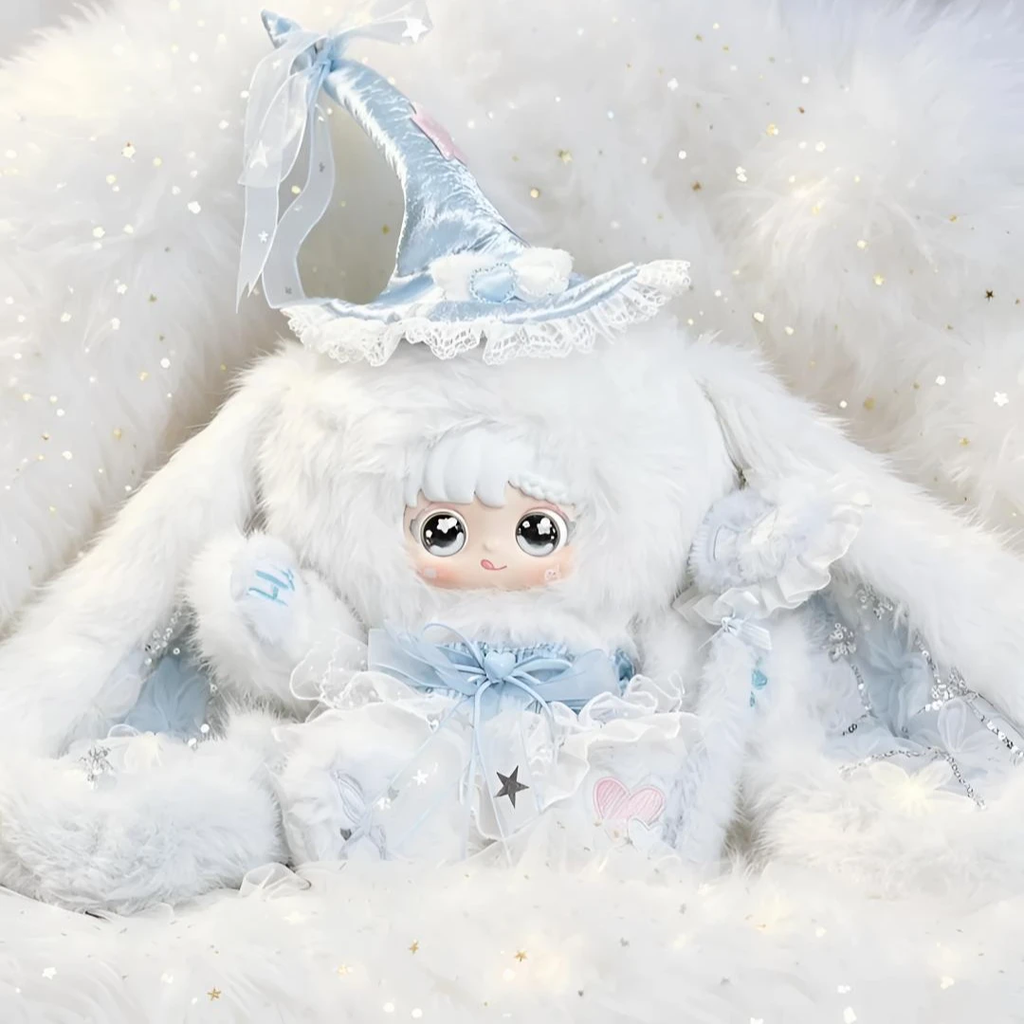 Sanmi Sweet Rabbit Letter 850% Oversized Posable Fluffy Plush Blind Box PH11100