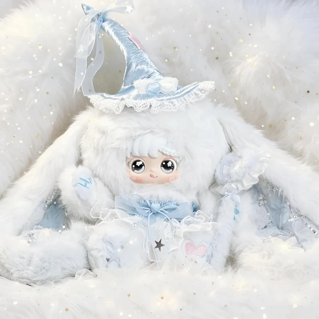 Sanmi Sweet Rabbit Letter 850% Oversized Posable Fluffy Plush Blind Box PH11100
