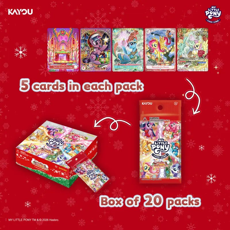 [KAYOU] My Little Pony - Trading Card Game - Hearth's Warming Eve Booster Pack BP4