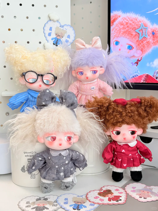 OOYEI Oh Xiaodan Mini Doll Blind Box | Lazy Weekend Series Cute Fashion Plush Jointed Collectible Dolls