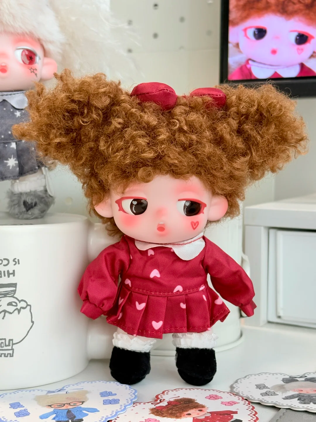 OOYEI Oh Xiaodan Mini Doll Blind Box | Lazy Weekend Series Cute Fashion Plush Jointed Collectible Dolls