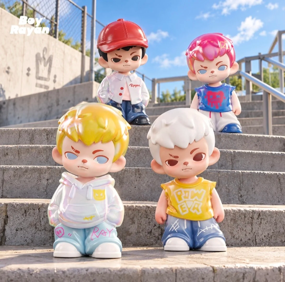 BABY Boy Rayan OOTD Mini Series Blind Box Figure | Streetwear Style Boy Collectible Art Toy, Regular, Surprise & Secret Chases