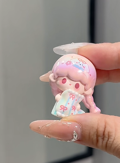 UU Toys Good Night Dream Series Mini Bean Blind Bag Figures | Electroplated Kawaii Girl Mini Beans, Special & Secret Chase Styles