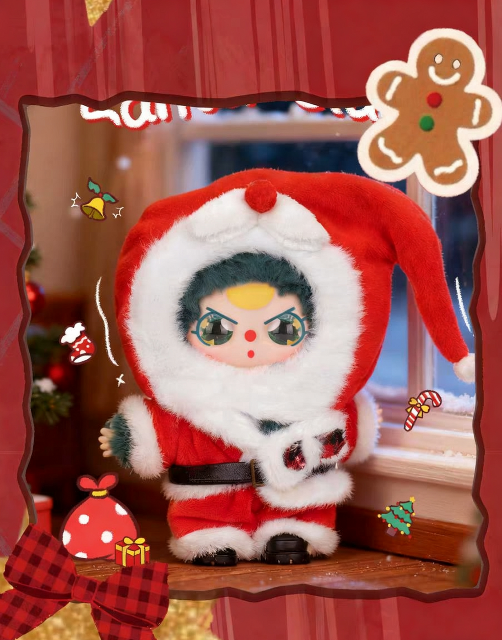 Baby Three Merry Christmas Fluffy Plush Blind Box PB10180