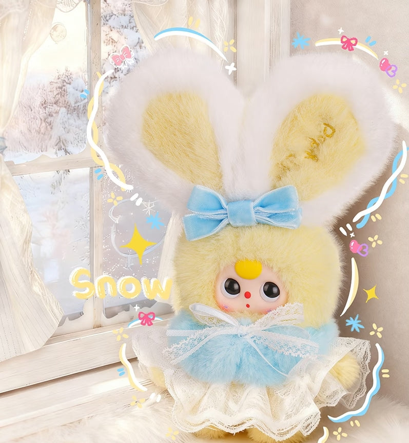 Baby Three Winter Plan Fluffy Bunny Plush Blind Box PB10720