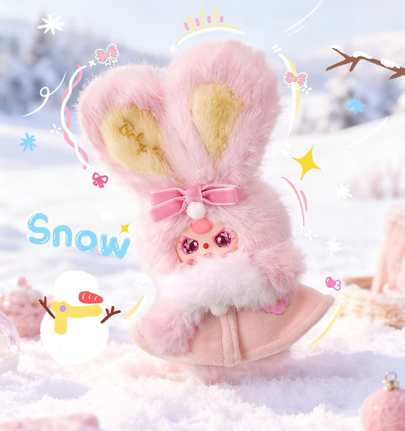 Baby Three Winter Plan Fluffy Bunny Plush Blind Box PB10720