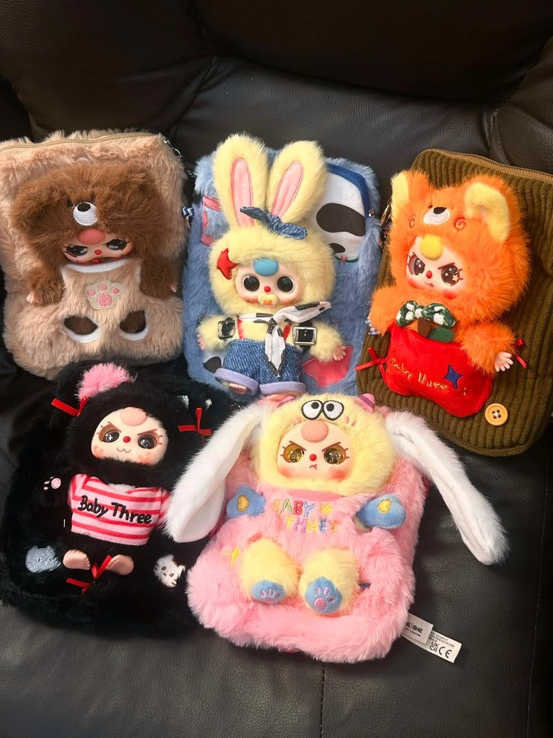 Baby Three Plush Phone Bag Blind Box PB10580