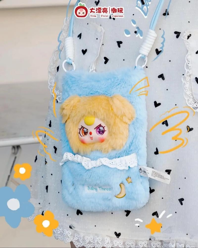 Baby Three Plush Phone Bag Blind Box PB10580