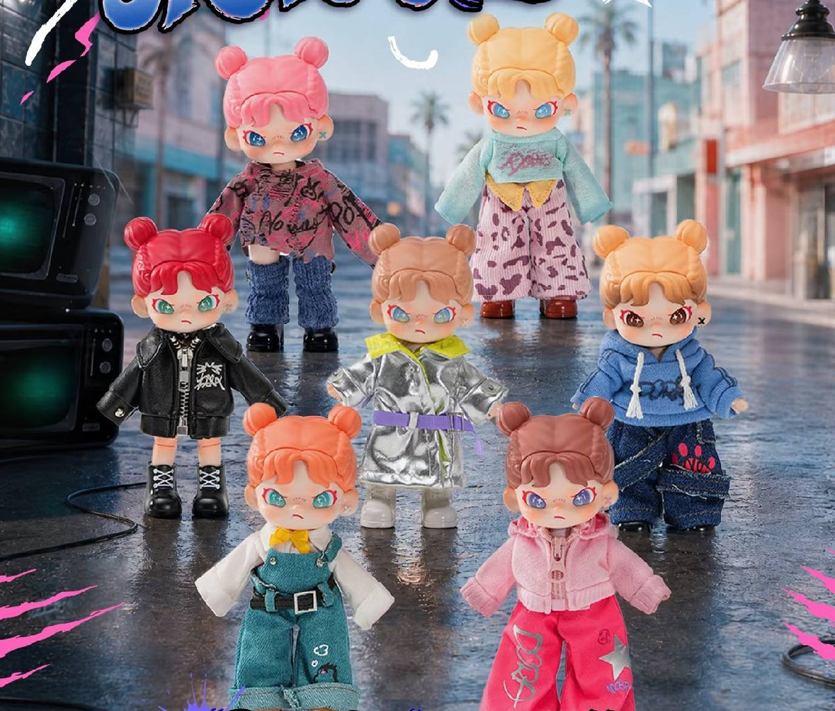 Dora Claw Machine Series BJD-style Plush Blind Box