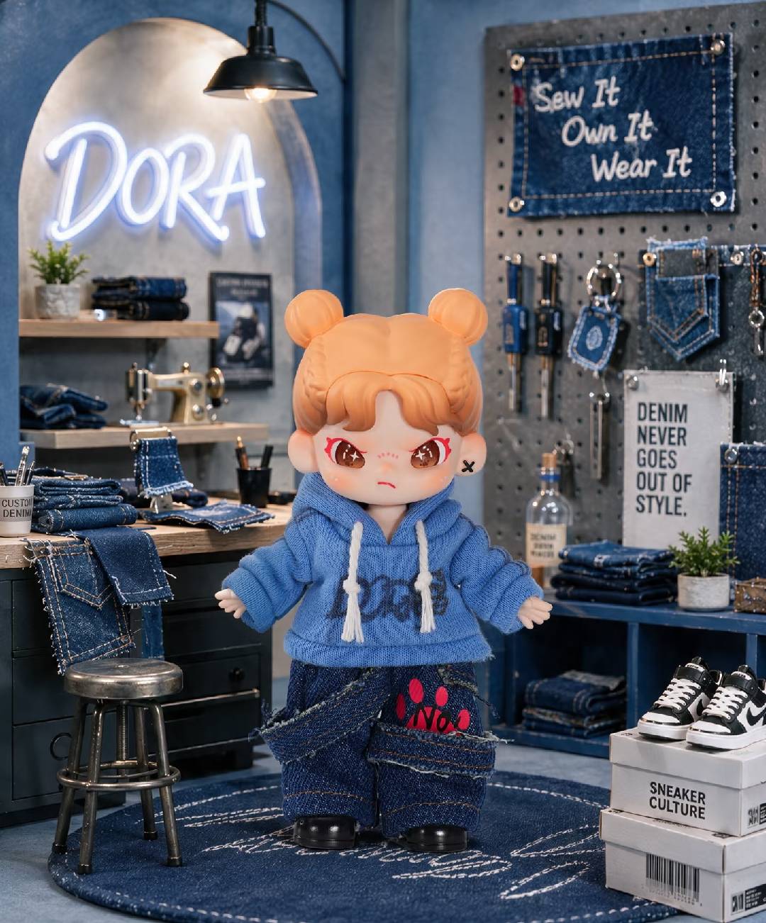 Dora Claw Machine Series BJD-style Plush Blind Box
