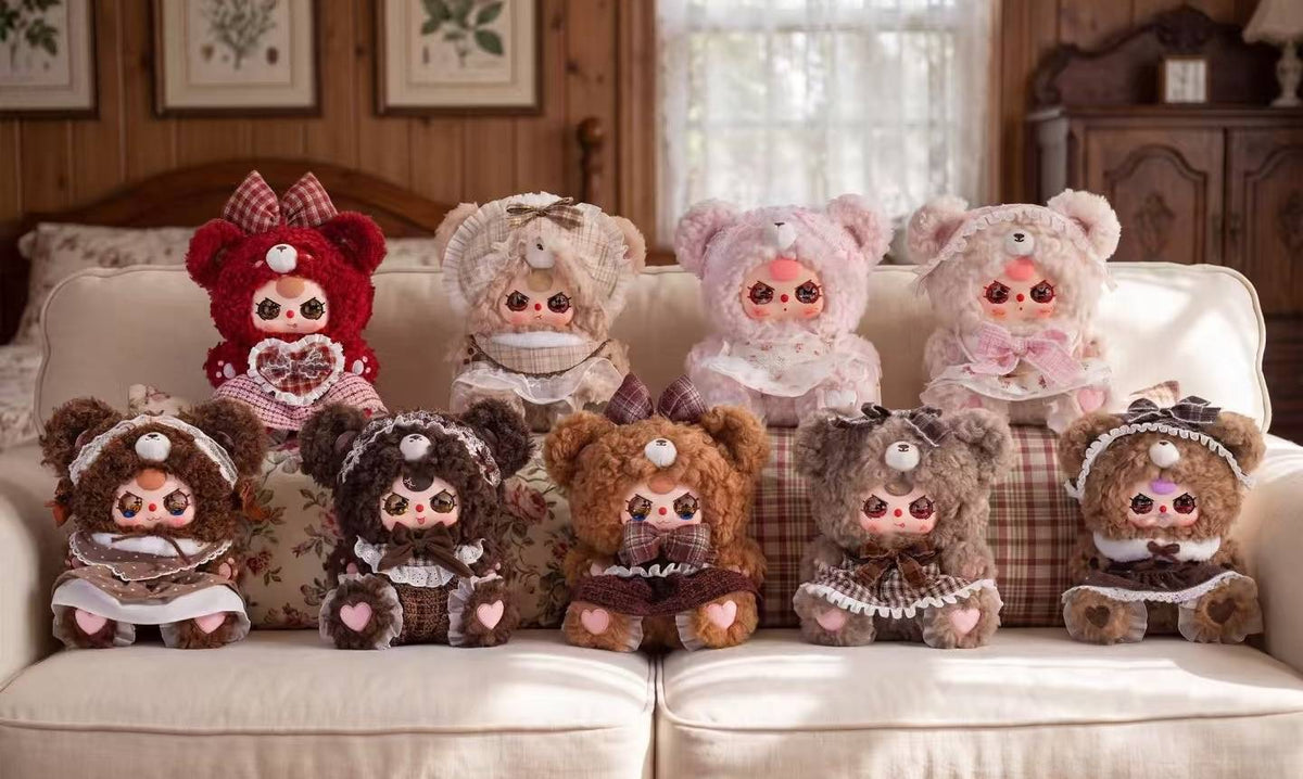 Baby Three Guji Guji Bear 400% Series Plush Blind Box