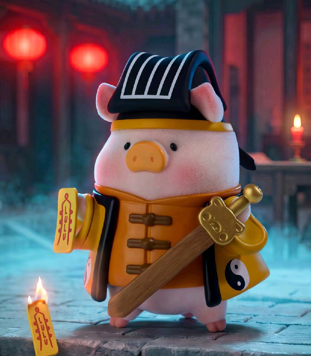 LuLu the Pig "Surprise-Filled Jar" Series Figurines