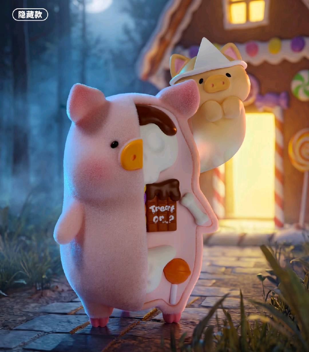 LuLu the Pig "Surprise-Filled Jar" Series Figurines