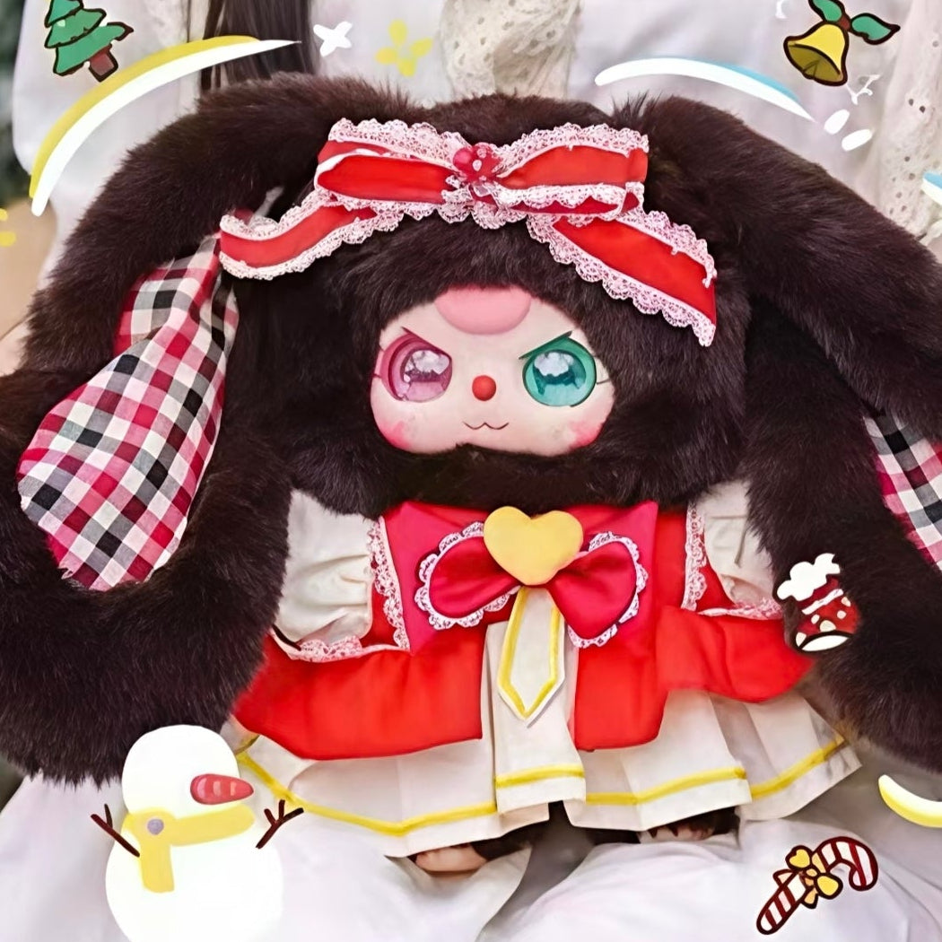 Baby Three Christmas Series 2 400% Oversized Fluffy Plush Blind Box PH10500
