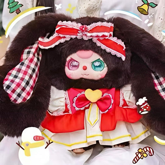 Baby Three Christmas Series 2 400% Oversized Fluffy Plush Blind Box PH10500